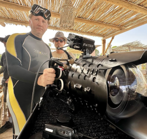 picture of Dubai Trinity Steadicam Operator Tom Lebaric: Arri Trinity, Omega AR & underwater cinematography. Filmed in 46+ countries worldwide. https://filmservices.me/crew-member/dubai-underwater with Gates operator/