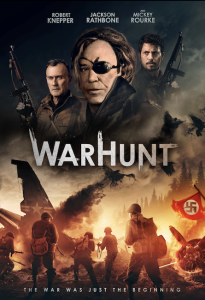 Film poster Qais Qandil credited as producer on WarHunt