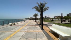 Pictures of Khobar Corniche Filming Permit: film seaside views, parks & landmarks in Al Khobar. Mohammed Mustafa guides you through the permit process.